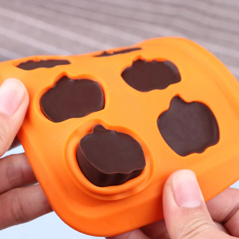 Halloween Pumpkin Silicone Mold1