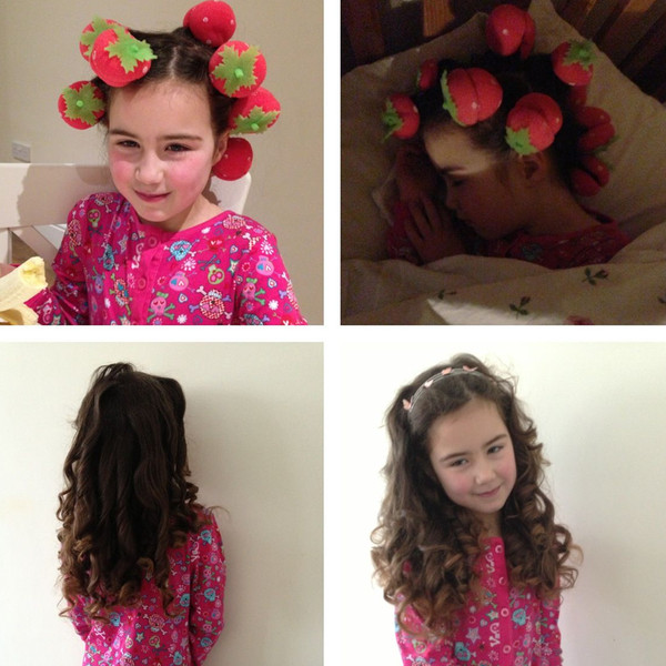 Heatless Strawberry Curlers For Wavy Hair Inspire Uplift