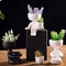 Human Shaped Ceramic Sitting Flower Pots 2