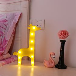 Kids Giraffe Night Light For Room Decoration