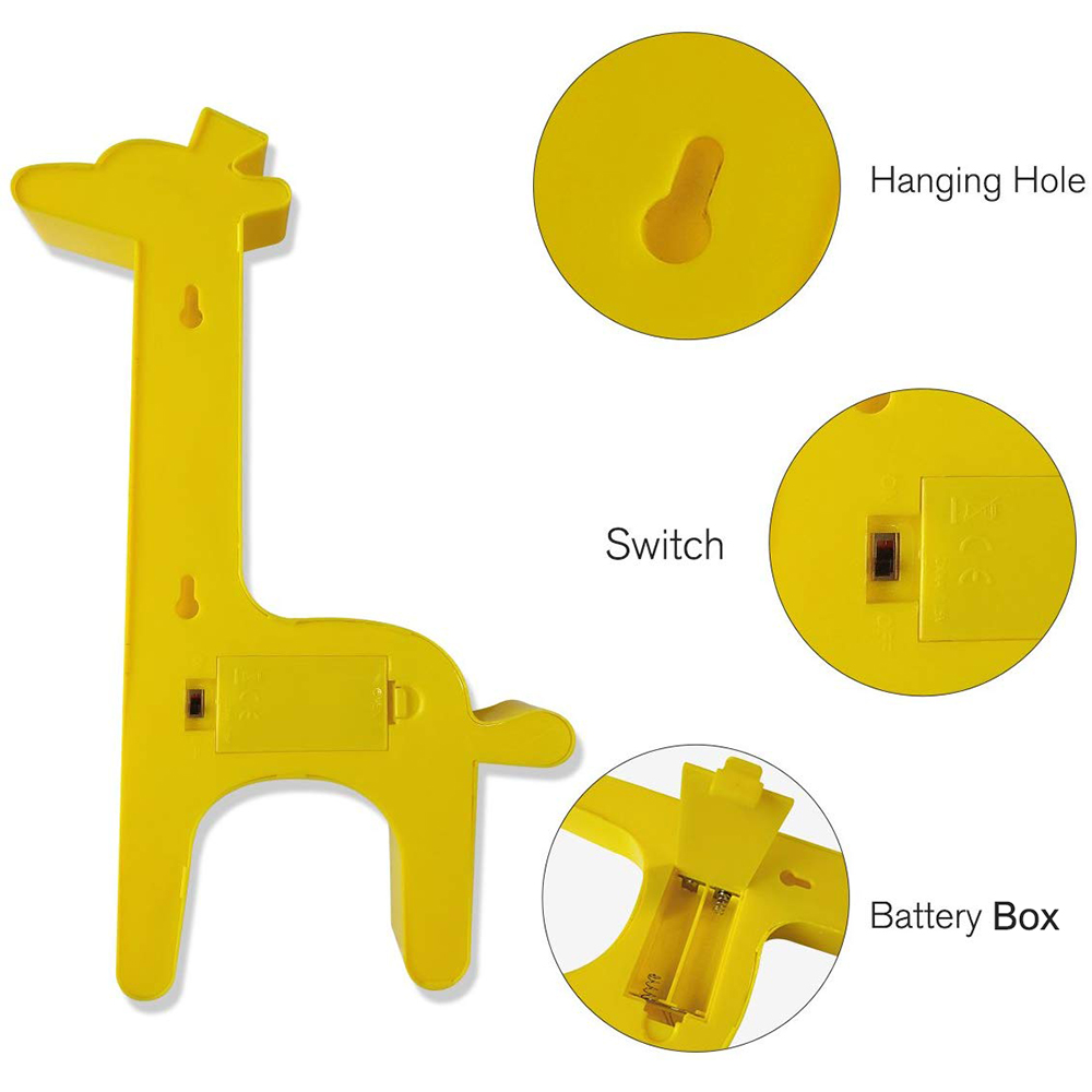 Kids Giraffe Night Light For Room Decoration 3