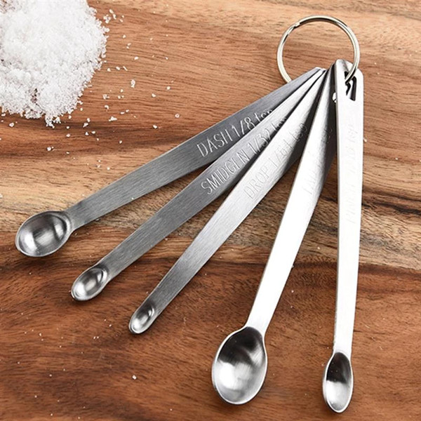 Labelled Mini Measuring Spoons Set of 5 - Inspire Uplift