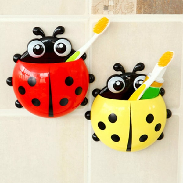 Cute Ladybug Toothbrush Holder for Kids | Inspire Uplift