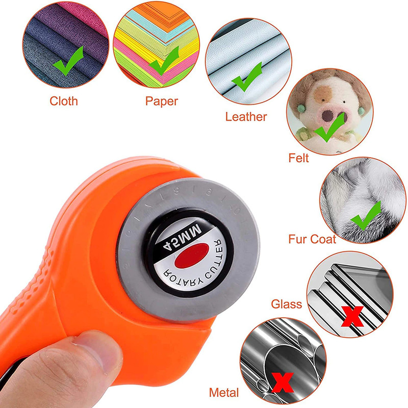 Leather Rotary Cutter Tool Set4