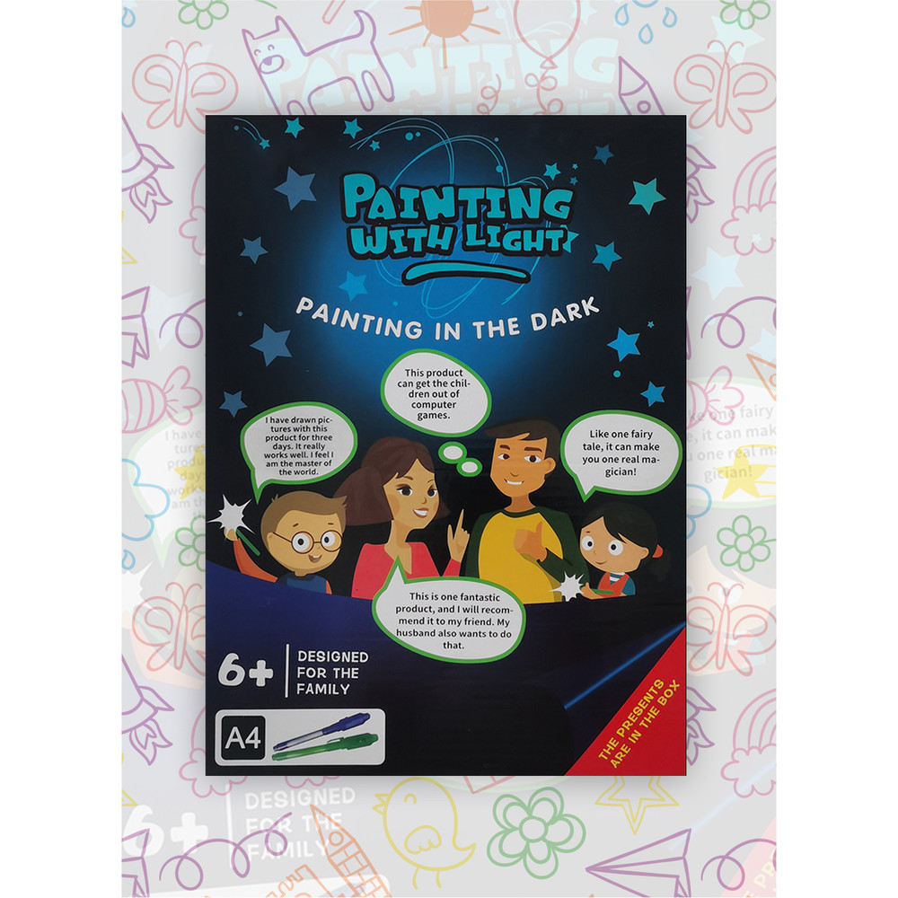 Magic LED Drawing Board for Kids 8