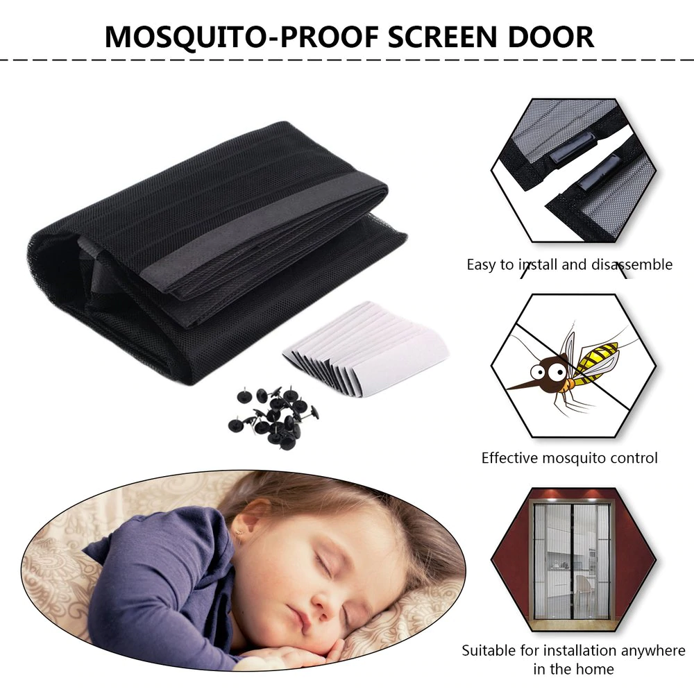Insectproof screen door for homes