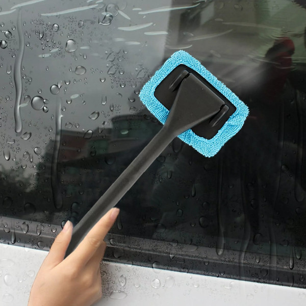 microfibercarwindowcleanerblue