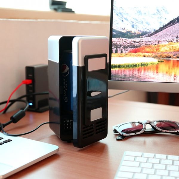Mini USB Desktop Fridge - Can Cooler & Drink Warmer - Inspire Uplift