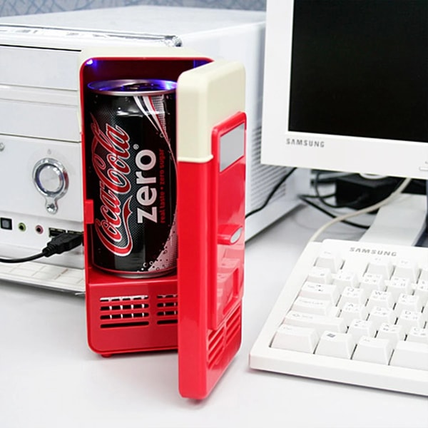Mini USB Desktop Fridge - Can Cooler & Drink Warmer - Inspire Uplift