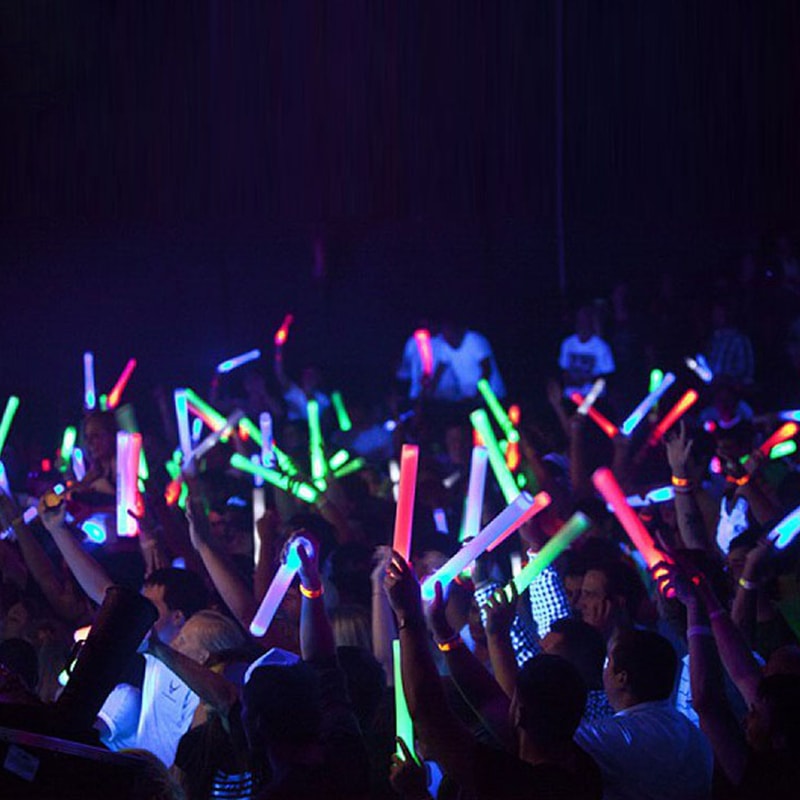 Multicolor LED Light Up Batons 1