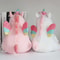 Multicolored Light Up Unicorn Plush Toy 3