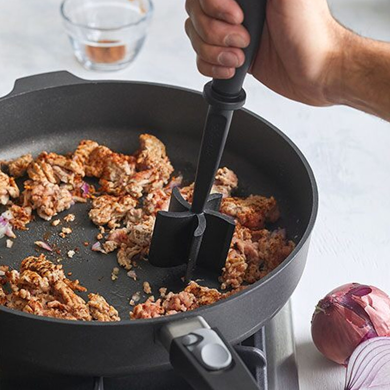 Multifunctional Heat Resistant Ground Meat Smasher2