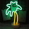Neon Lighted Palm Tree