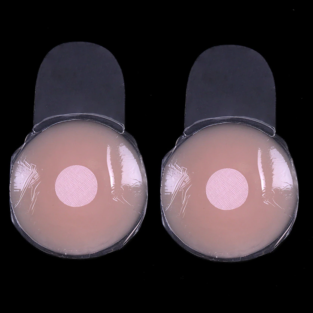 New Self-Adhesive Reusable Nipple Silicone Pads 3