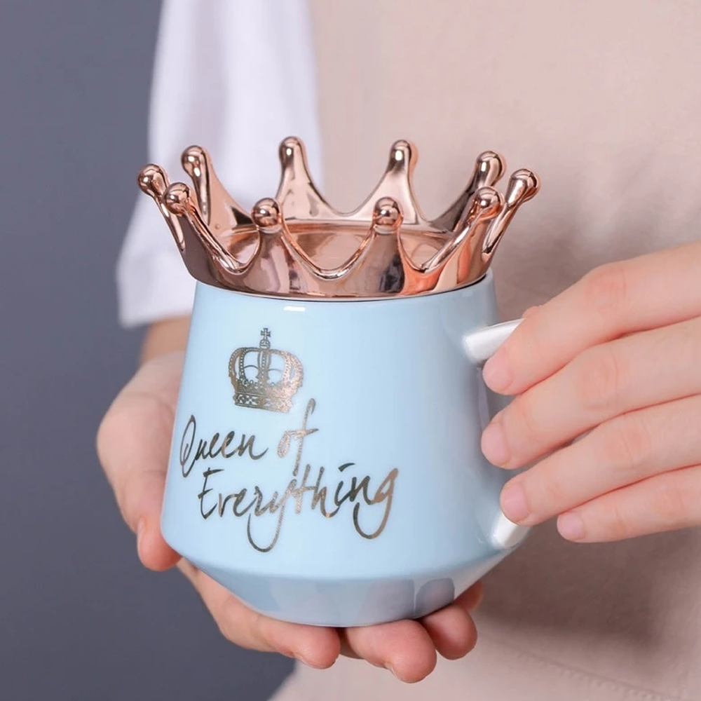Queen Of Everything Mug with Crown2