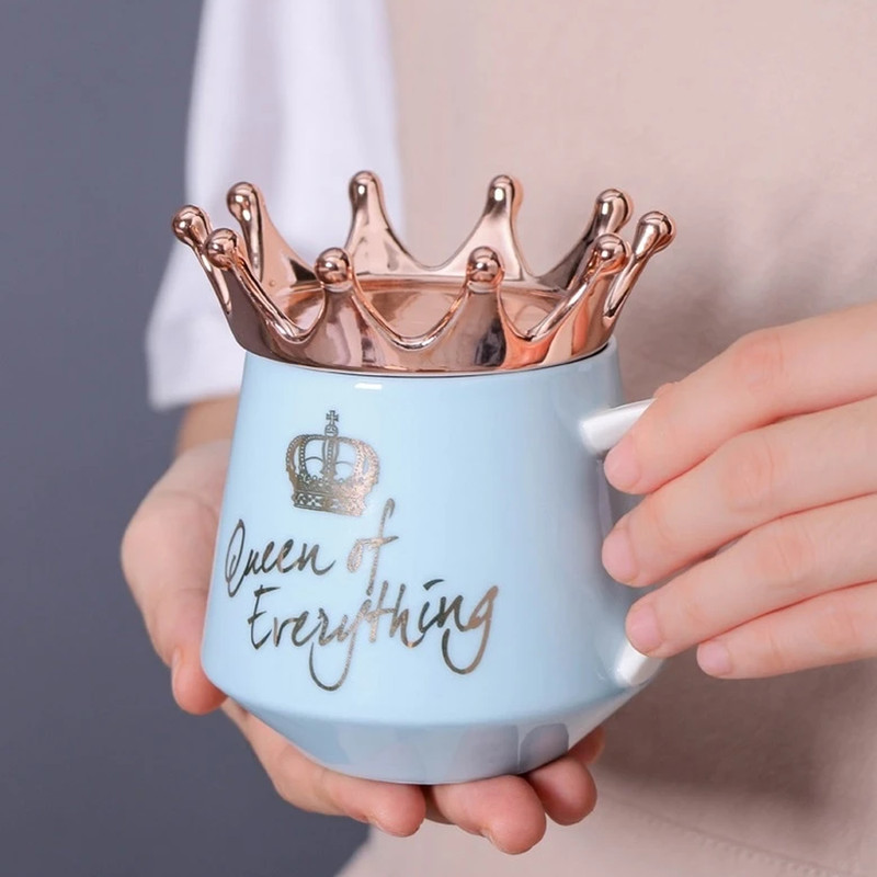 Queen Of Everything Mug with Crown2