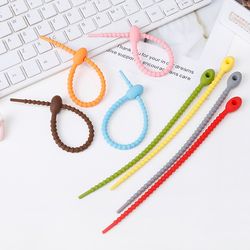 reusable silicone cable ties