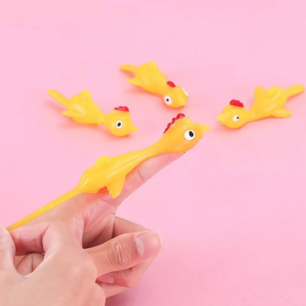 Rubber Chicken Flingers Toy 5