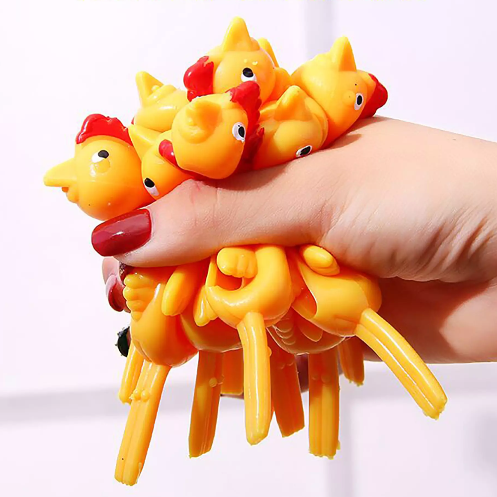 Rubber Chicken Flingers Toy 4