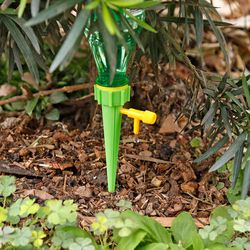 self watering spikes for plastic bottles - efficient plant irrigation