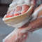 Premium loofah scrubber for smooth skin
