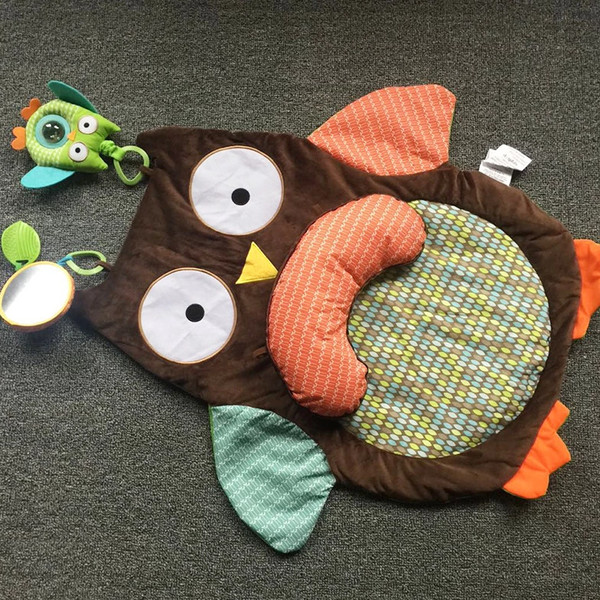 Tummy time hot sale owl mat