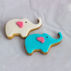 stainless steel elephant shaped cookie cutter