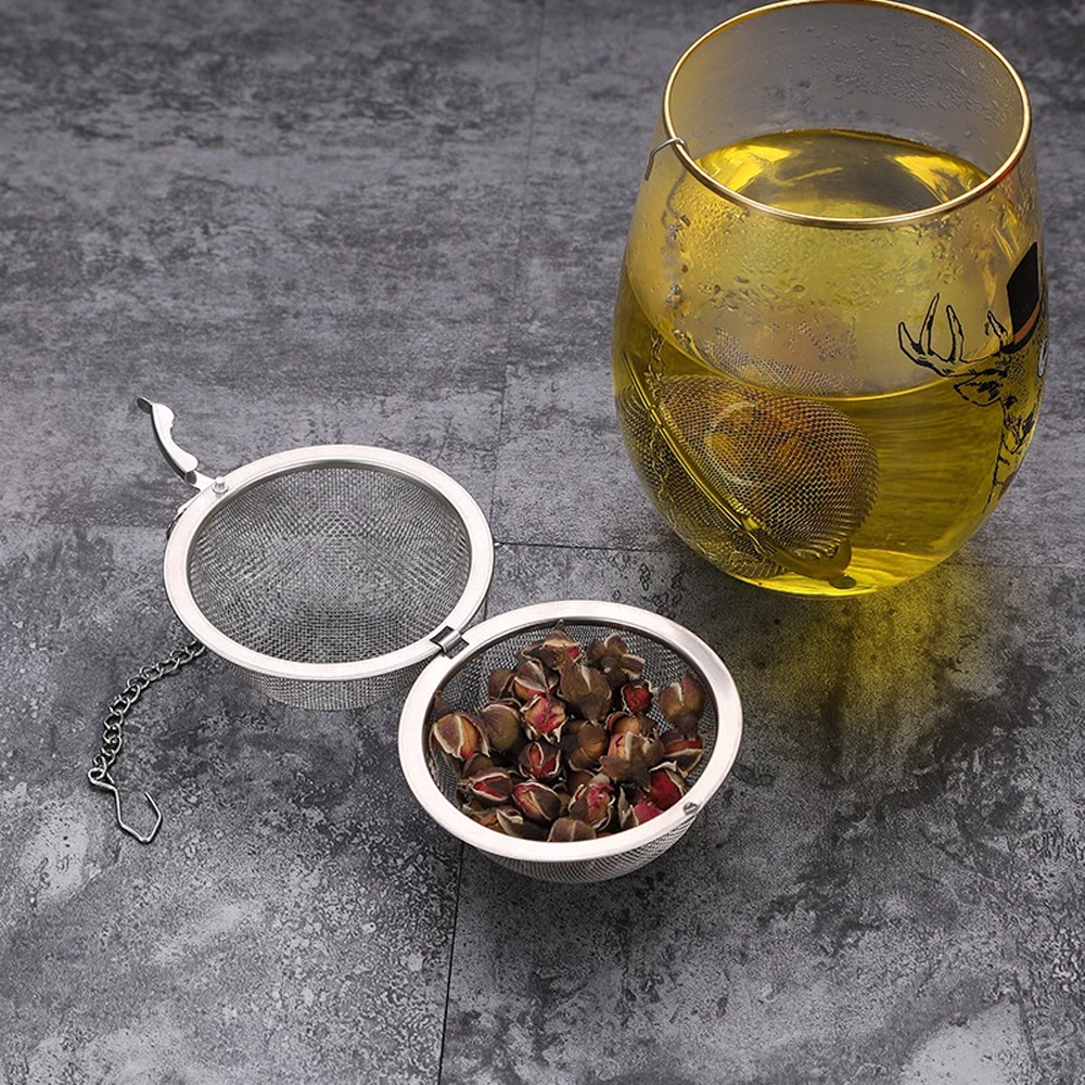 Stainless Steel Mesh Tea Ball Infuser2