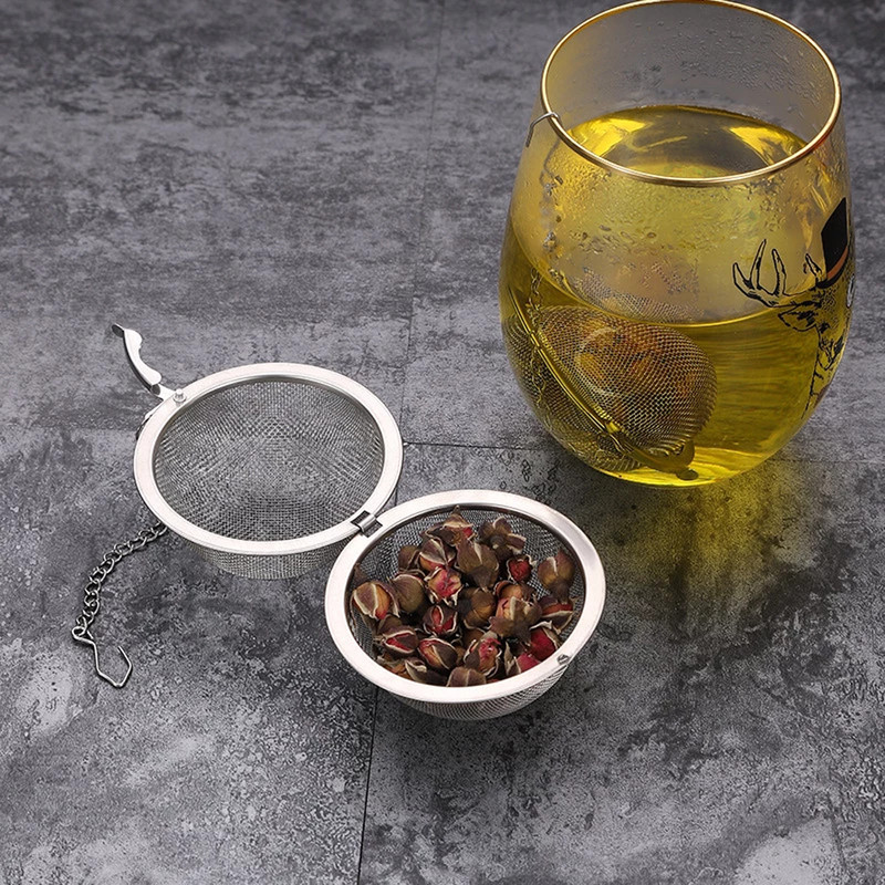 Stainless Steel Mesh Tea Ball Infuser2