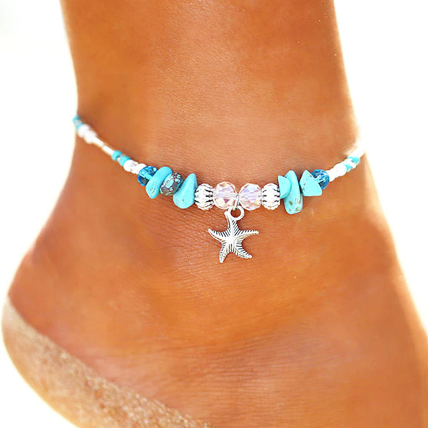 Starfish ankle bracelet Clearance