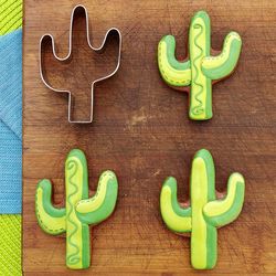 succulent cactus cookie cutter