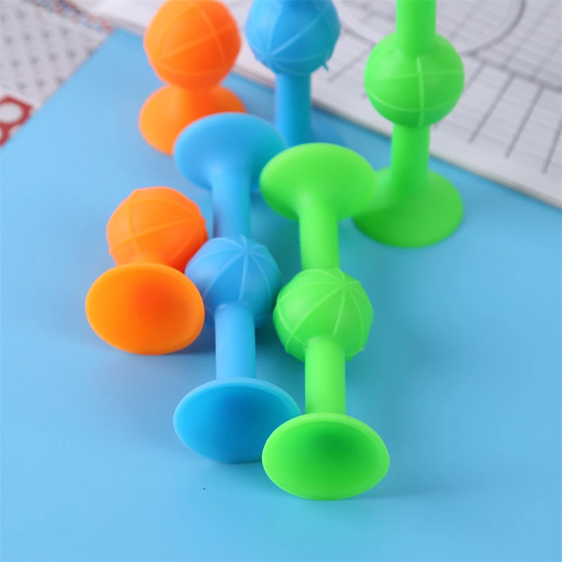 Sucker Silicone Toys 48 Pcs