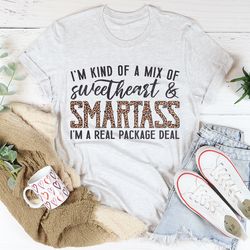 sweetheart & smartass tee