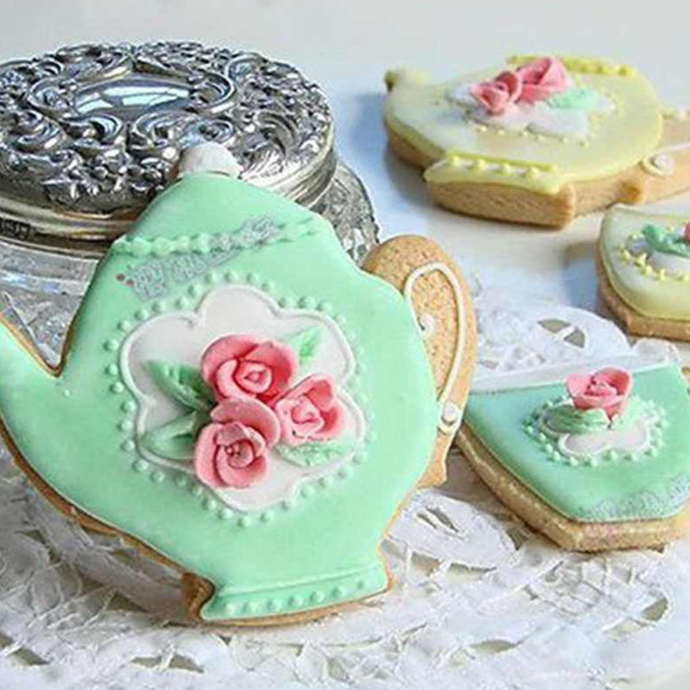 Teacup and Teapot Cookie Cutters Set3