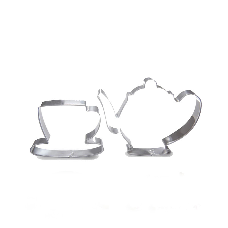 Teacup and Teapot Cookie Cutters Set4