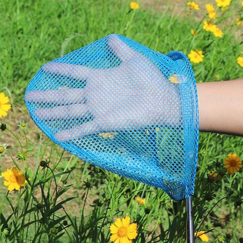 Telescopic Butterfly Net For Catching Bugs and Butterfliesblue
