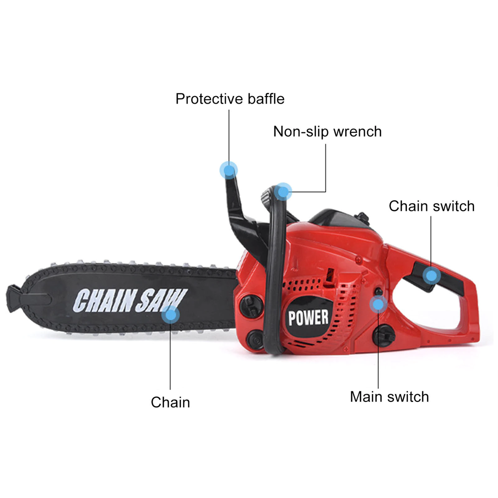 Toy Chainsaw For Kids With Realistic Sounds 2