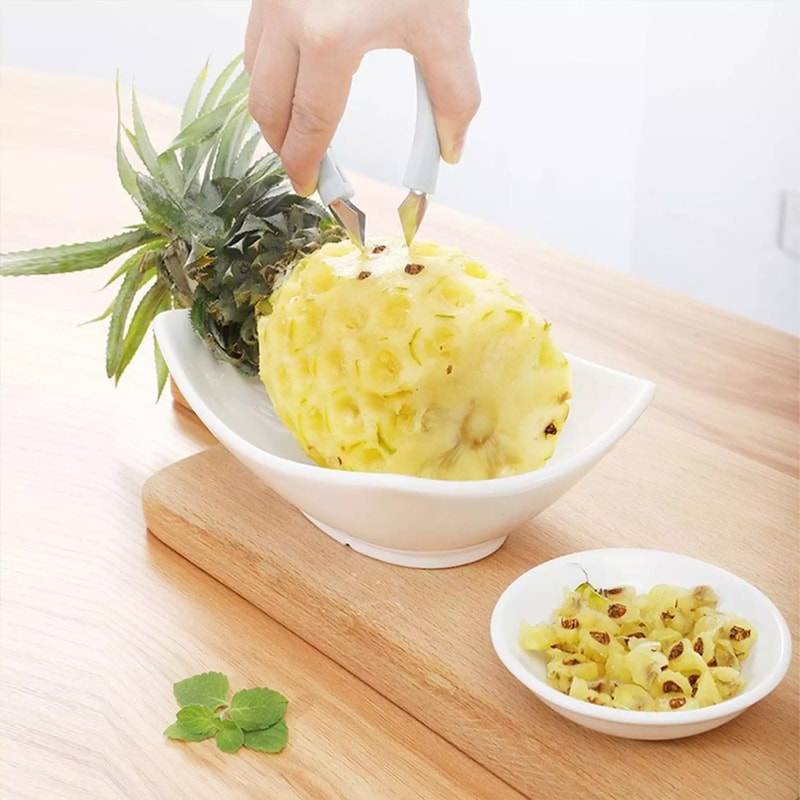 V Shape Pineapple Eye Remover Tool3
