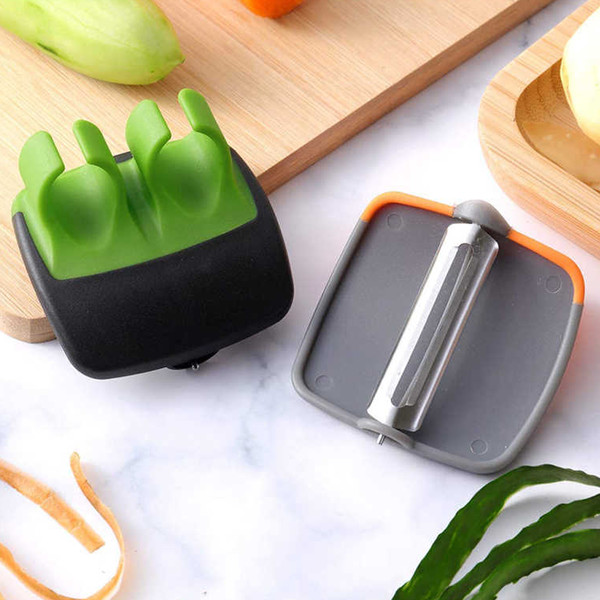 Safe Two Finger Peeler For Veggies & Fruits - Inspire Uplift