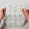 Waterproof Disposable Baby Bibs in Bulk 2