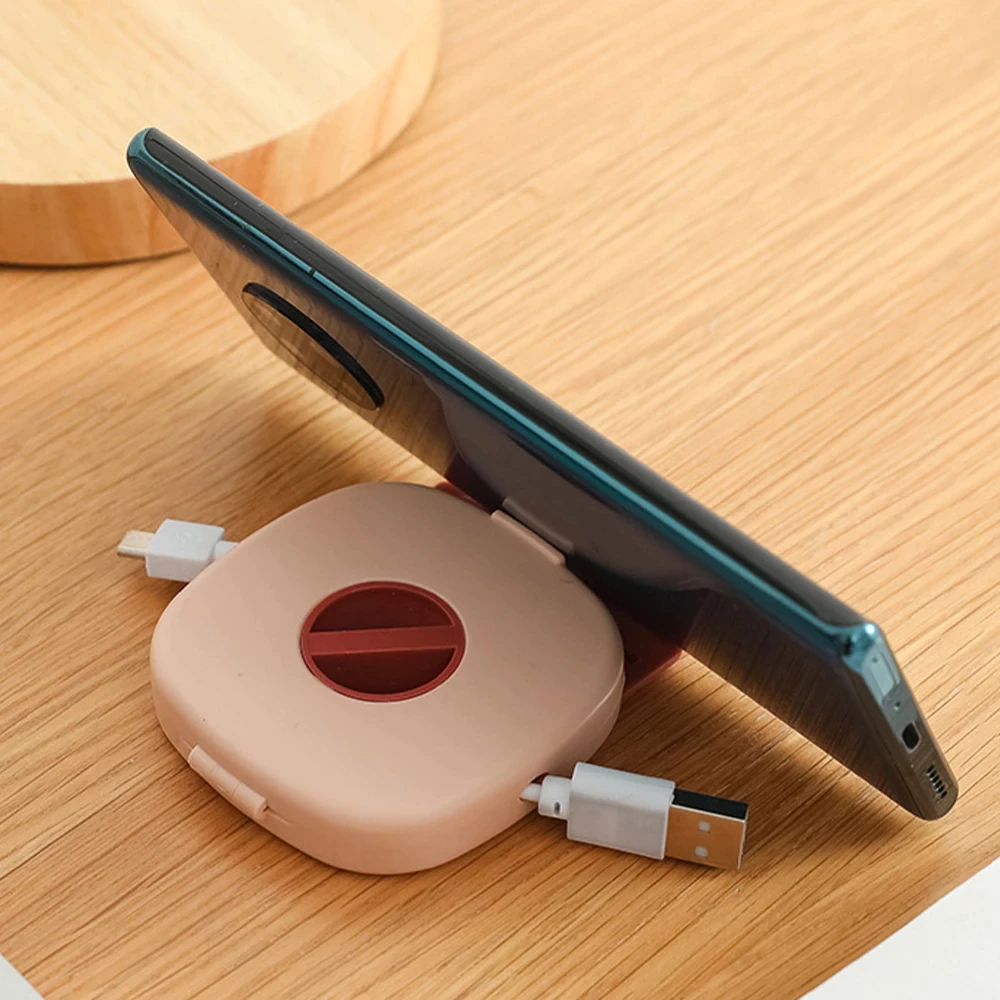 Waterproof Earphone Cable Winder & Phone Holder3