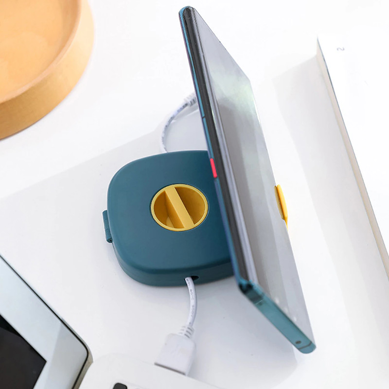 Waterproof Earphone Cable Winder & Phone Holder2