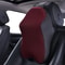 3D Memory Foam Car Neck & Back Pillow For Driving Red