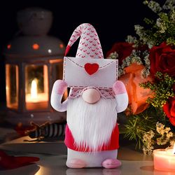 Valentine’s Day Faceless Doll Decoration