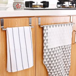 over the cabinet towel bar