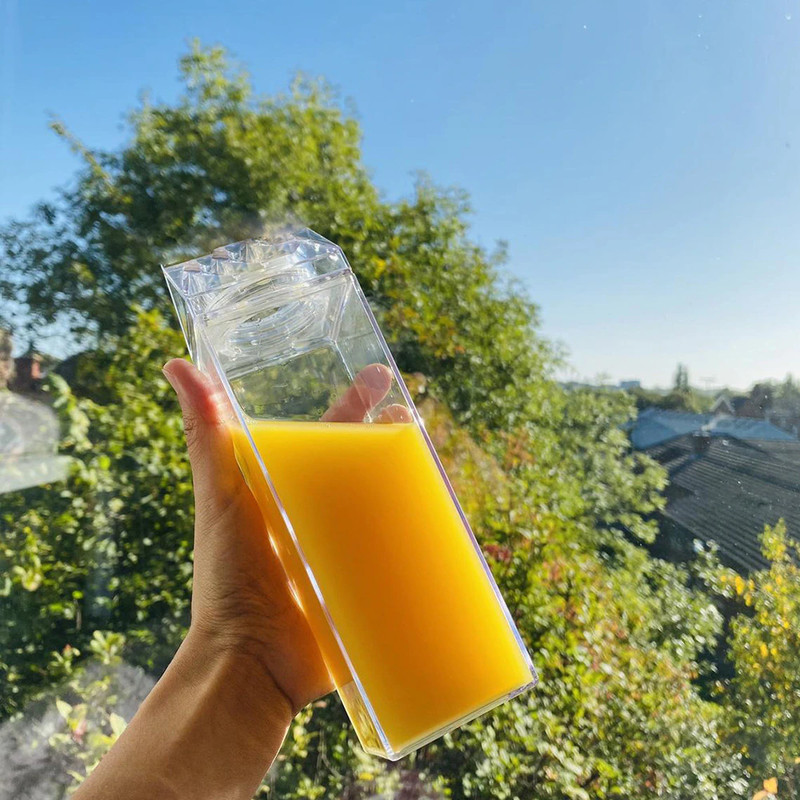 Clear Plastic Milk Carton Water Bottle.png