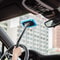 Microfiber Car Window Cleaner Wand For Interior & Exterior Cleaning Blue