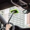 Microfiber Car Window Cleaner Wand For Interior & Exterior Cleaning Green