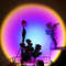 Relaxing Rainbow Sunset Red LED Projector 2
