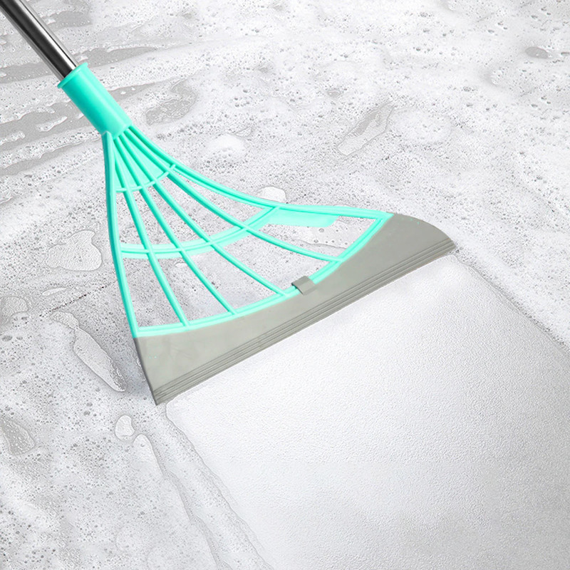 Multifunction Magic Broom for Sweeping And Wiping Green